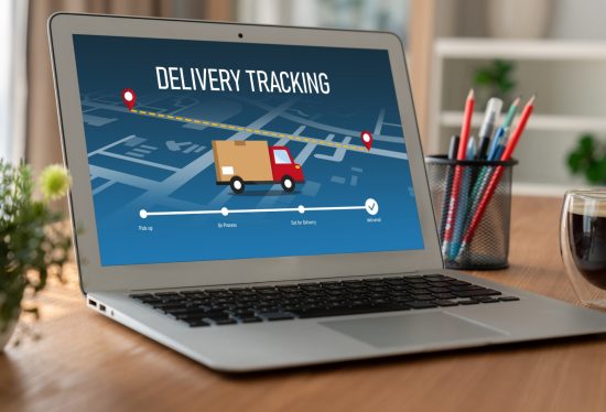 last mile delivery tracking software along with DeliveryDart logo